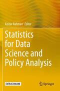 Rahman |  Statistics for Data Science and Policy Analysis | Buch |  Sack Fachmedien