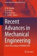 Pandey / Dixit / Misra |  Recent Advances in Mechanical Engineering | Buch |  Sack Fachmedien