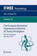 Jobbágy |  First European Biomedical Engineering Conference for Young Investigators | Buch |  Sack Fachmedien