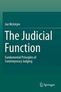 McIntyre |  The Judicial Function | Buch |  Sack Fachmedien
