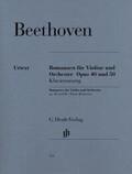 Beethoven / Kojima |  Beethoven, Ludwig van - Violinromanzen G-dur op. 40 und F-dur op. 50 | Buch |  Sack Fachmedien
